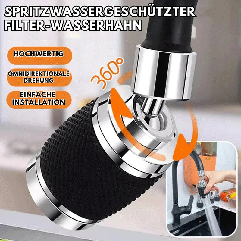 360° Rotatable Water Splash-Proof Faucet Attachment™ – Master Your Water Flow, Keep Your Kitchen Spotless - Image 4