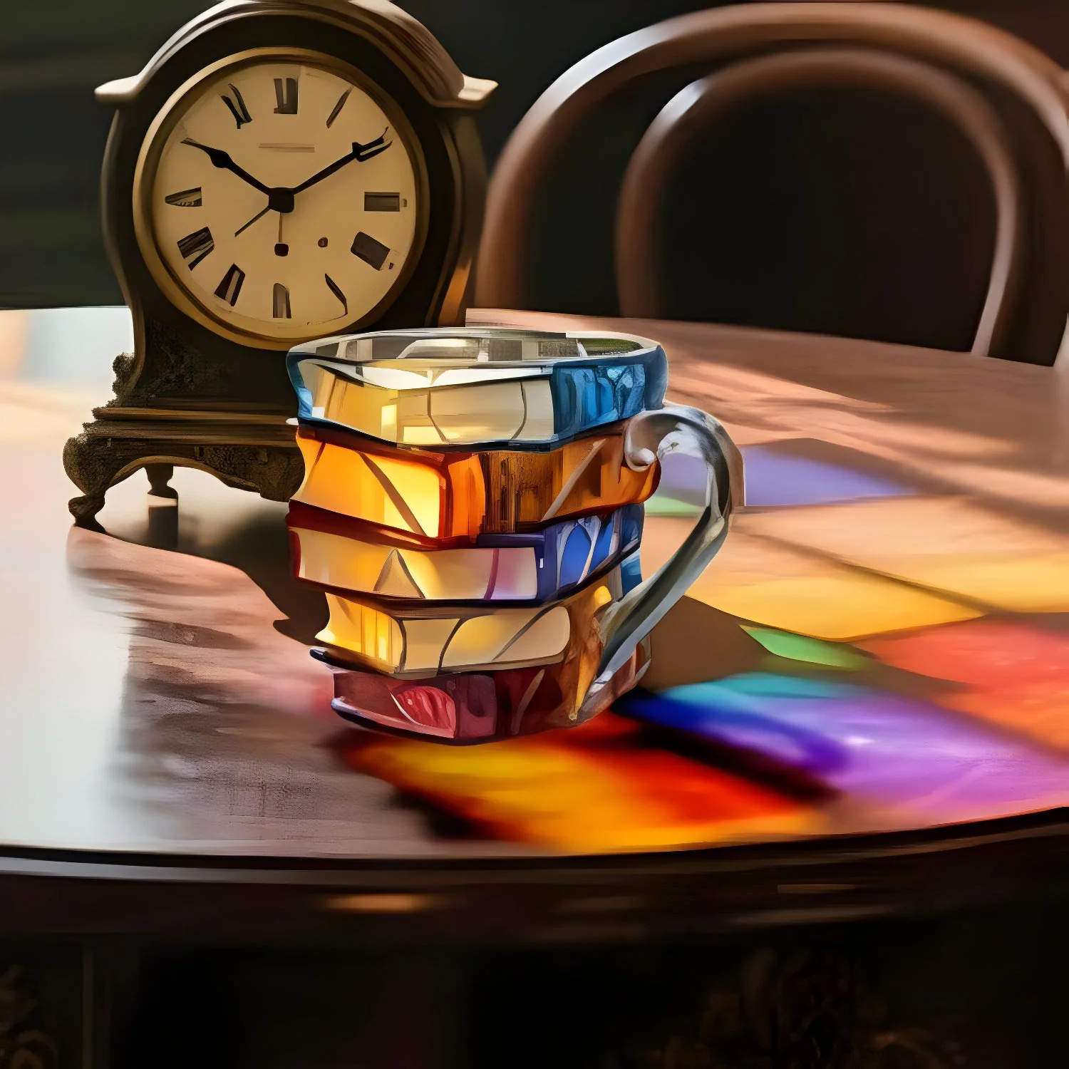 3D Book Design Mug | Handcrafted & Colorful | For Coffee & Tea | BookLume - Image 7