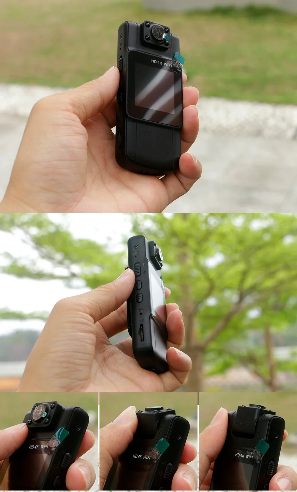 4K Surveillance Camera | Evidence capture in Ultra HD | 180° rotating lens | SecureCam - Image 8