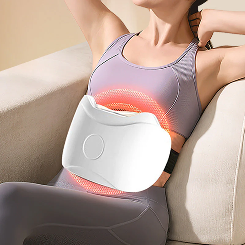 Abdominal Massager Belt | Heat & Vibration Therapy | Wireless Comfort | Waist Support | Corevibe - Image 6