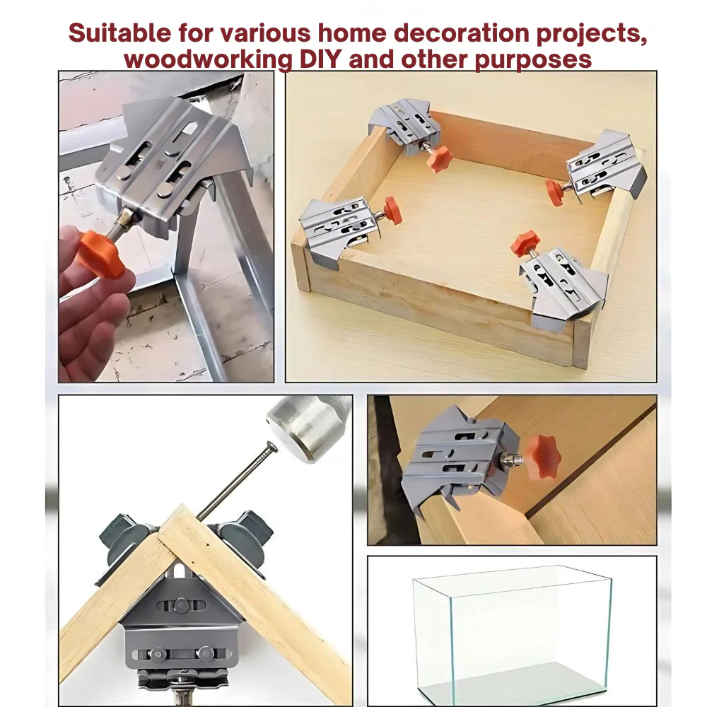 Angle Clamp | 90 Degree Precision Tool | Stainless Steel | PreciseCut - Image 3