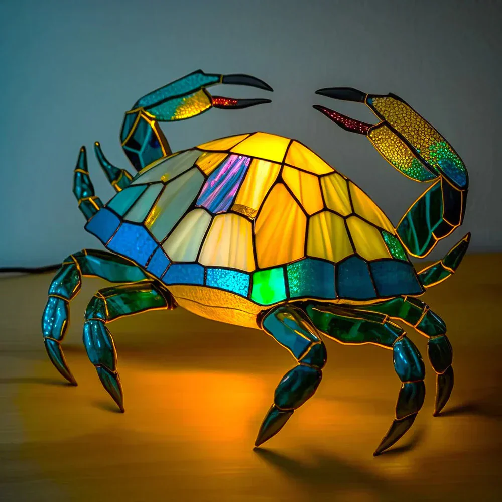 Animal Design Table Lamp | Artistic Ambient Lighting | Animal Motif LED Design | Glowfauna - Image 10
