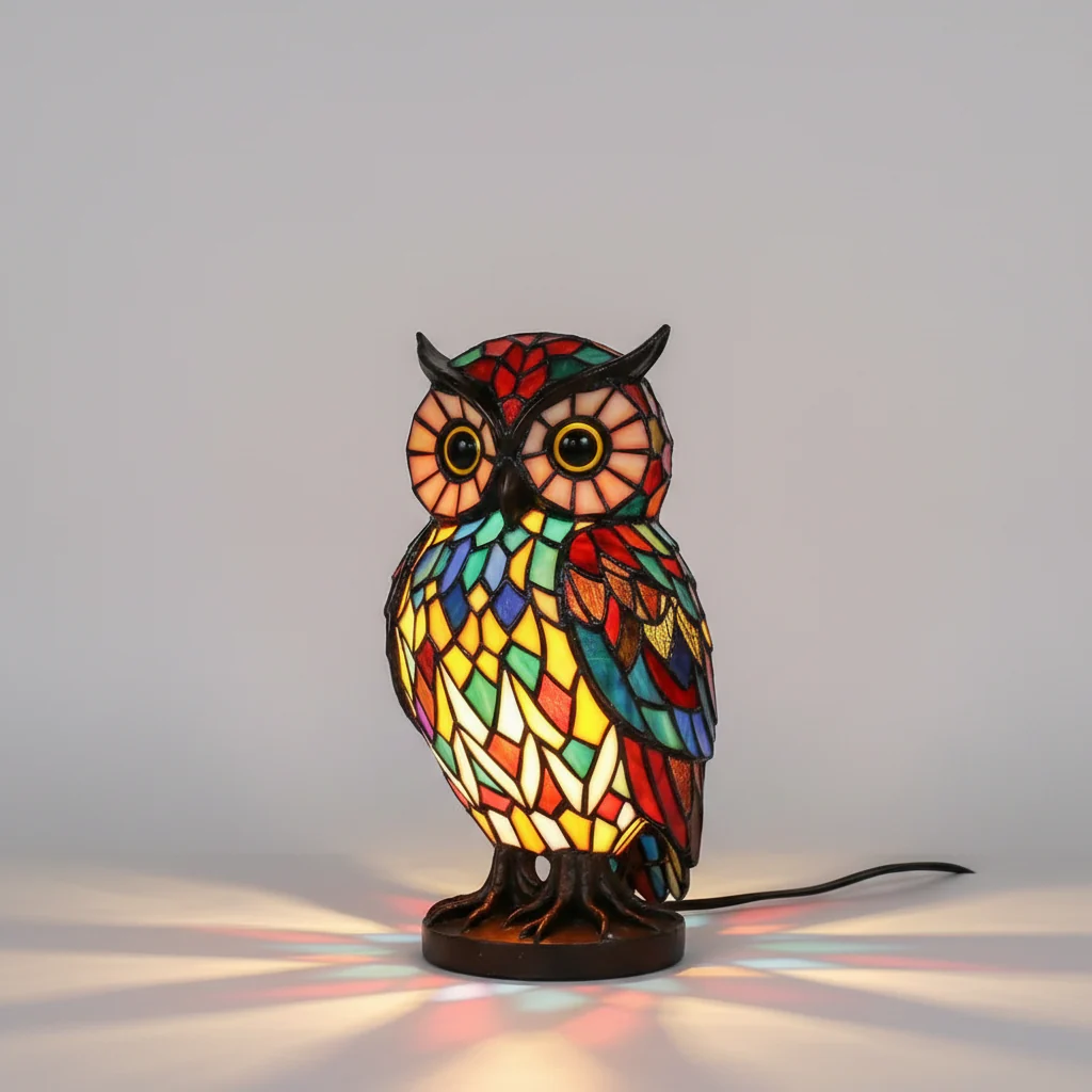 Animal Design Table Lamp | Artistic Ambient Lighting | Animal Motif LED Design | Glowfauna - Image 16
