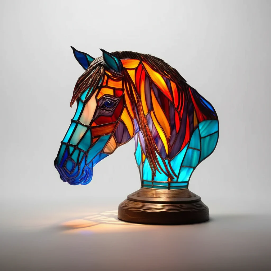 Animal Design Table Lamp | Artistic Ambient Lighting | Animal Motif LED Design | Glowfauna - Image 18