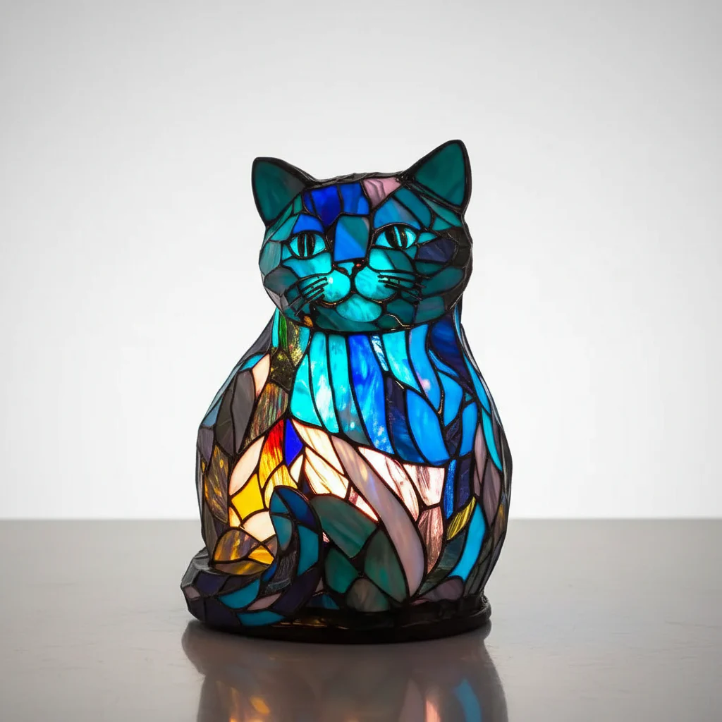 Animal Design Table Lamp | Artistic Ambient Lighting | Animal Motif LED Design | Glowfauna - Image 19