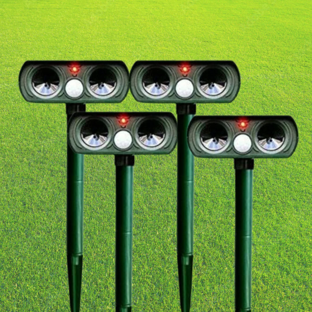 Animal Pest Repeller | Keeps Pests Out of Yard | Solar Powered | YardShield