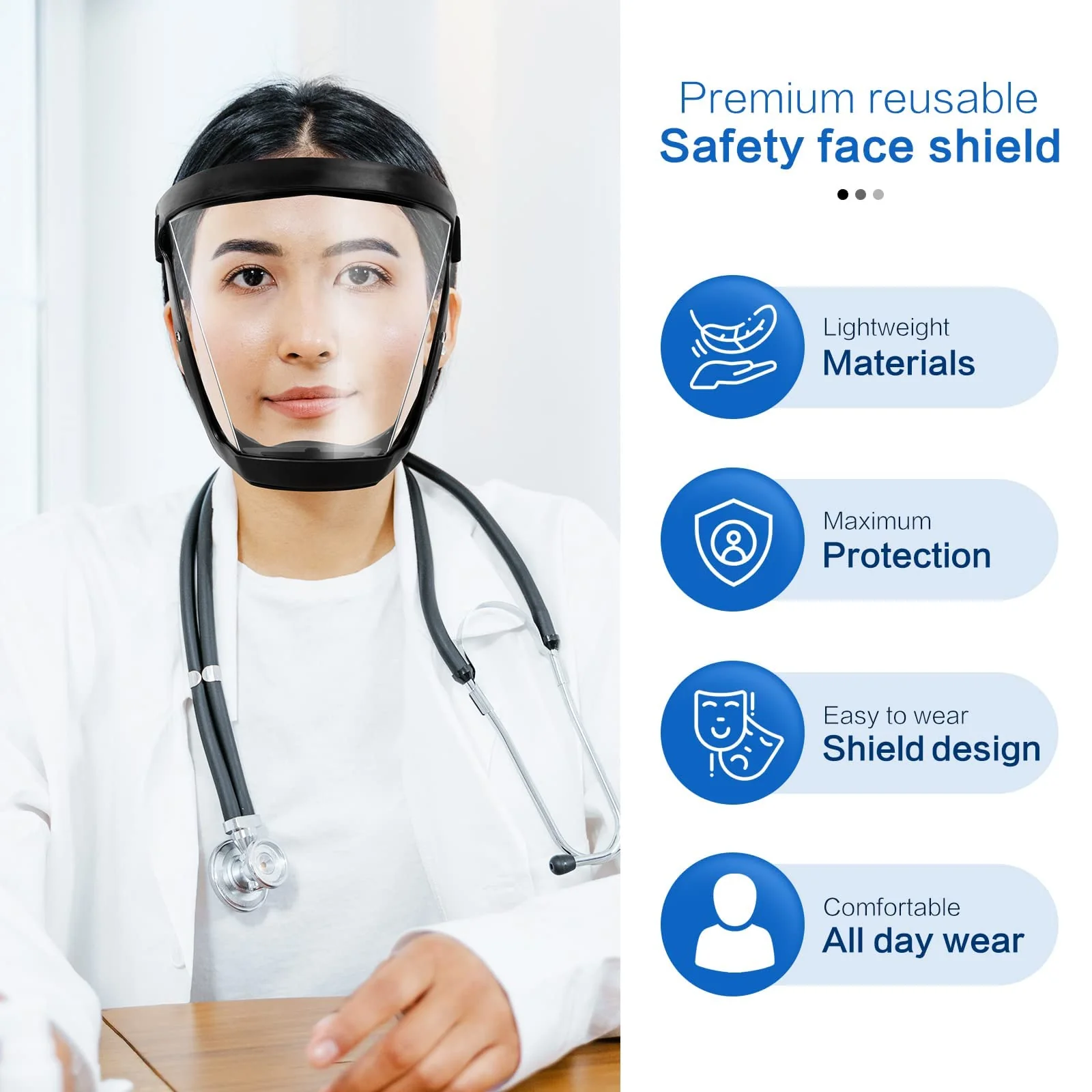 Anti Fog Face Shield | Full-Face Protection | Anti Fog | ShieldMate - Image 4