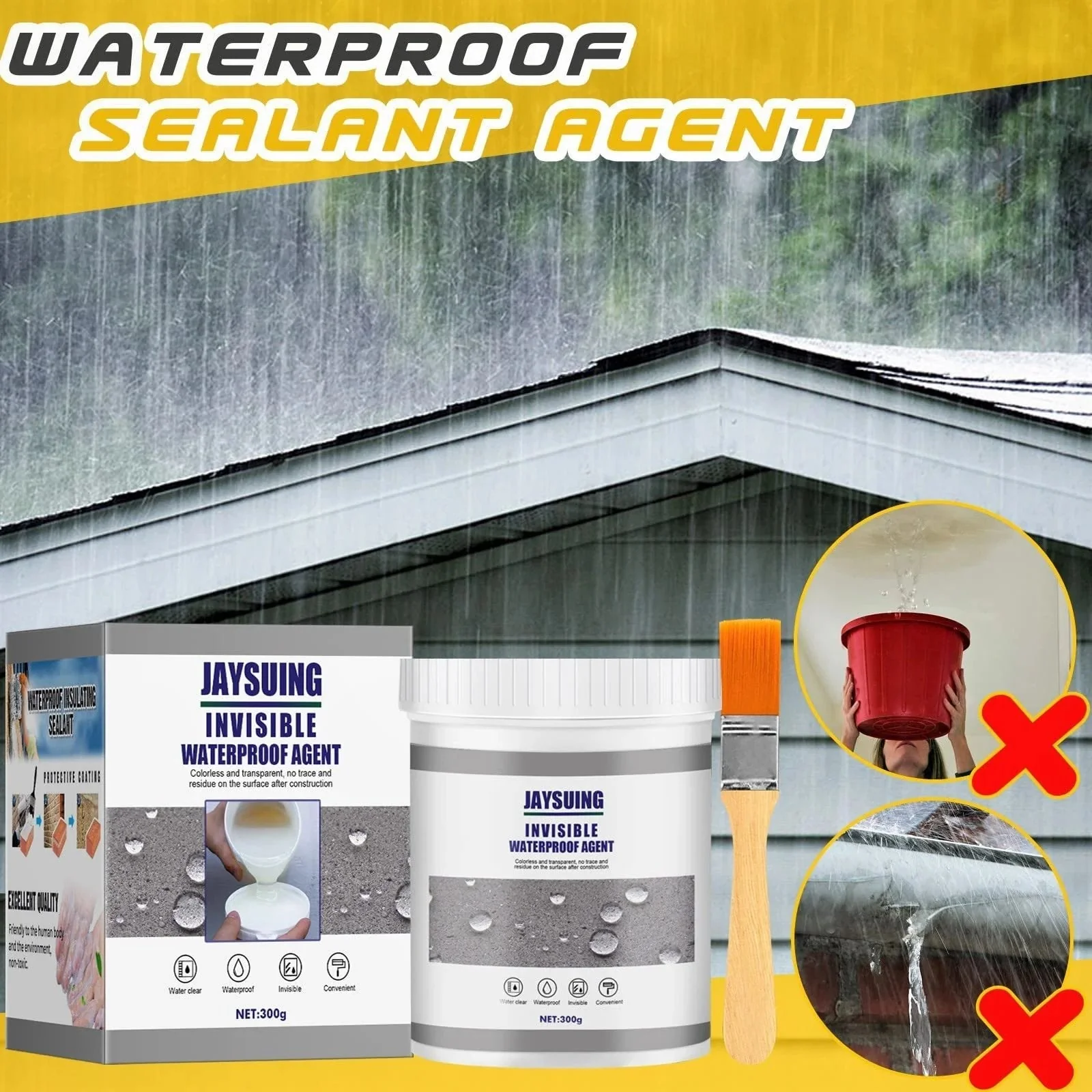 Anti-Leak Agent™ - Super strong, invisible, waterproof - Image 4
