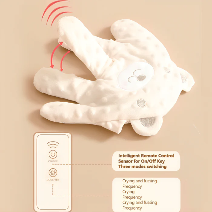Baby Sleep Soothing Pillow | Hands-Free Calming Motion | Soft Plush Comfort - Image 6