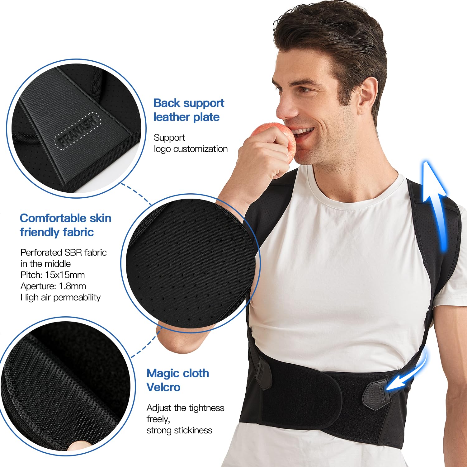 Back Posture Corrector | Stand Taller Fast | Cross Straps | AlignCore - Image 2