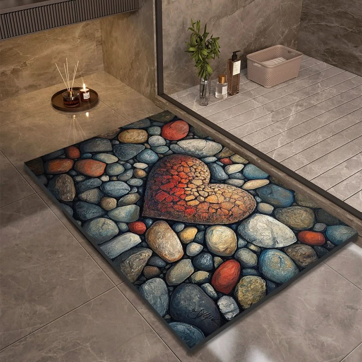 Bath Mat | Fast Dry Water Absorption | Non Slip Floor Grip | AquaSoft - Image 15