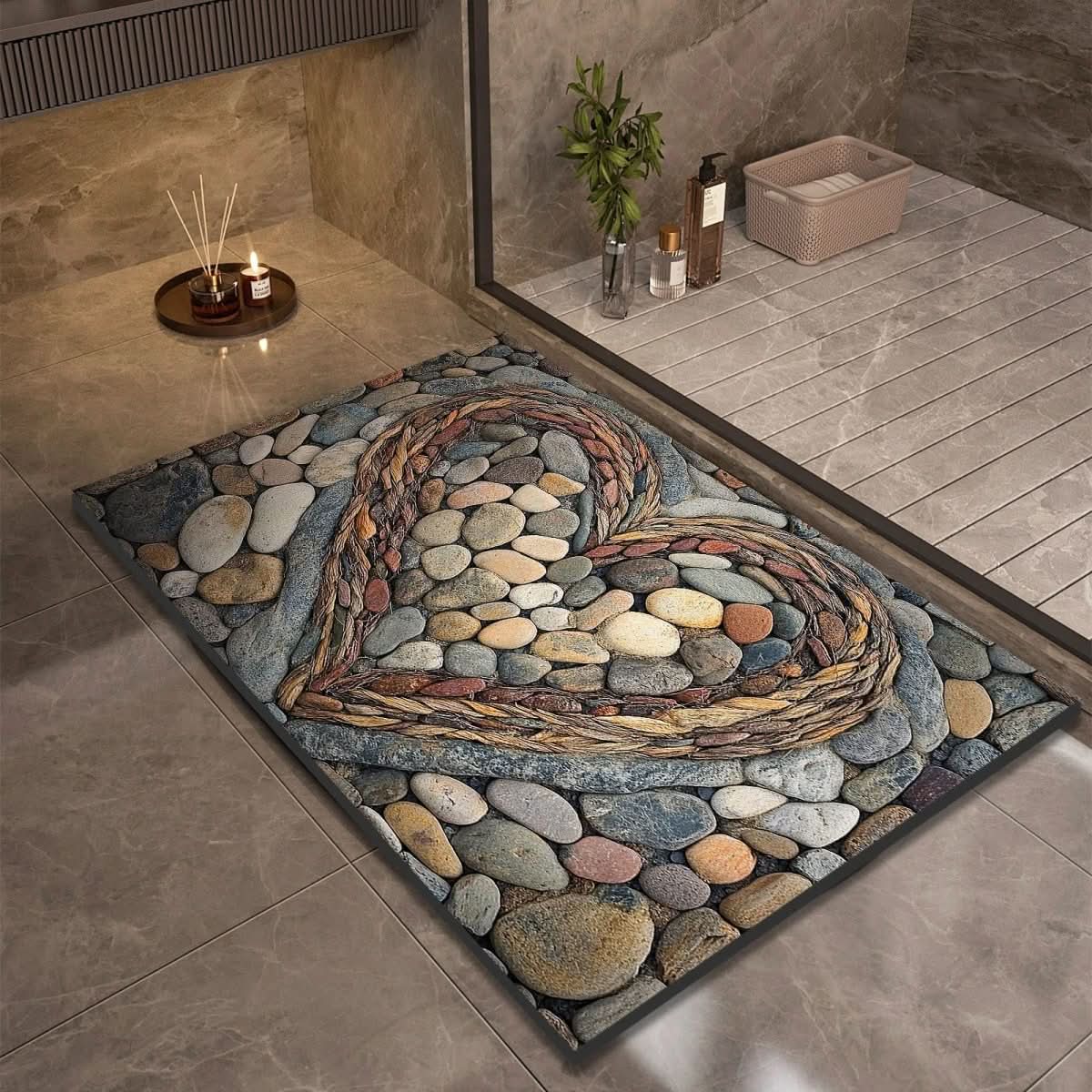 Bath Mat | Fast Dry Water Absorption | Non Slip Floor Grip | AquaSoft - Image 16