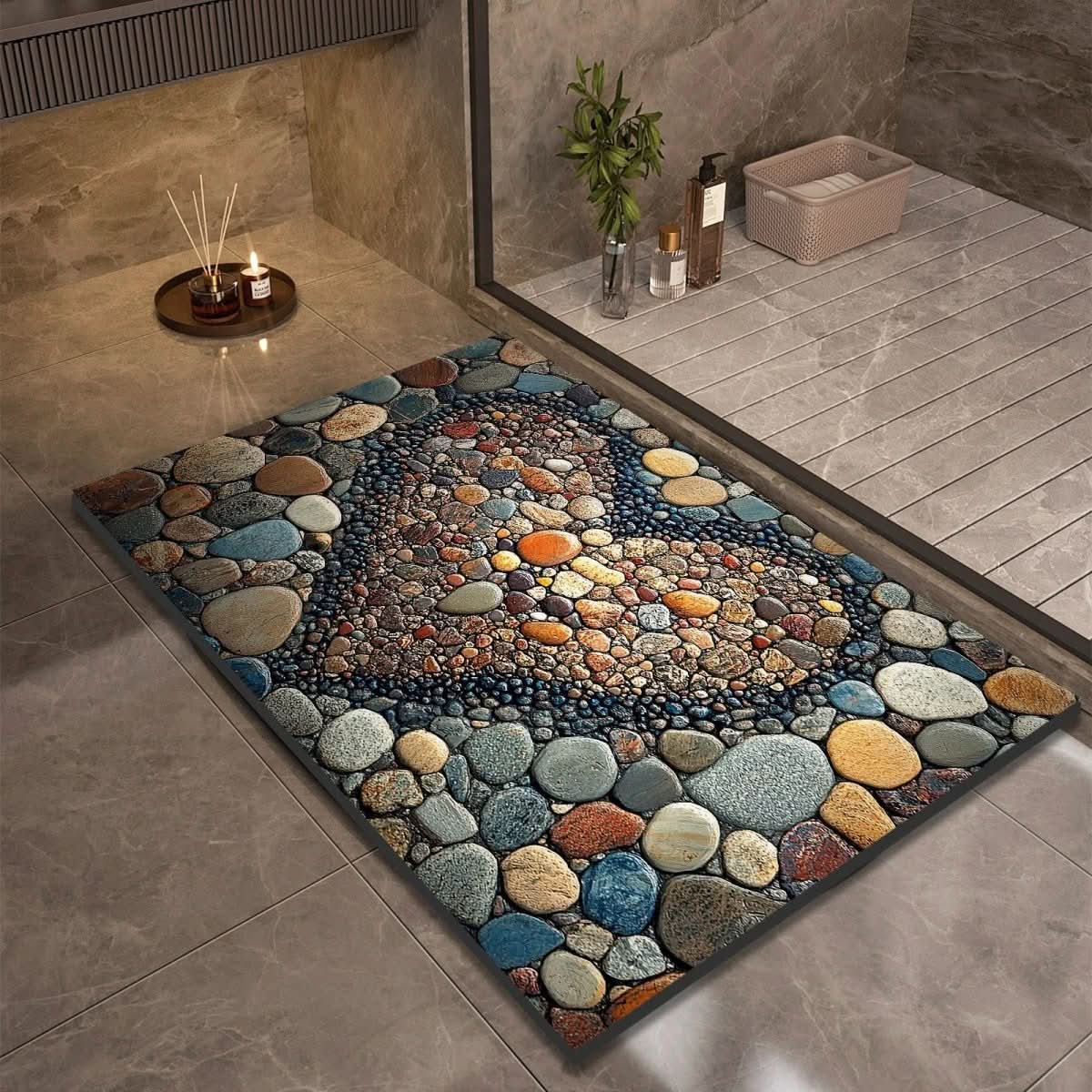 Bath Mat | Fast Dry Water Absorption | Non Slip Floor Grip | AquaSoft - Image 21