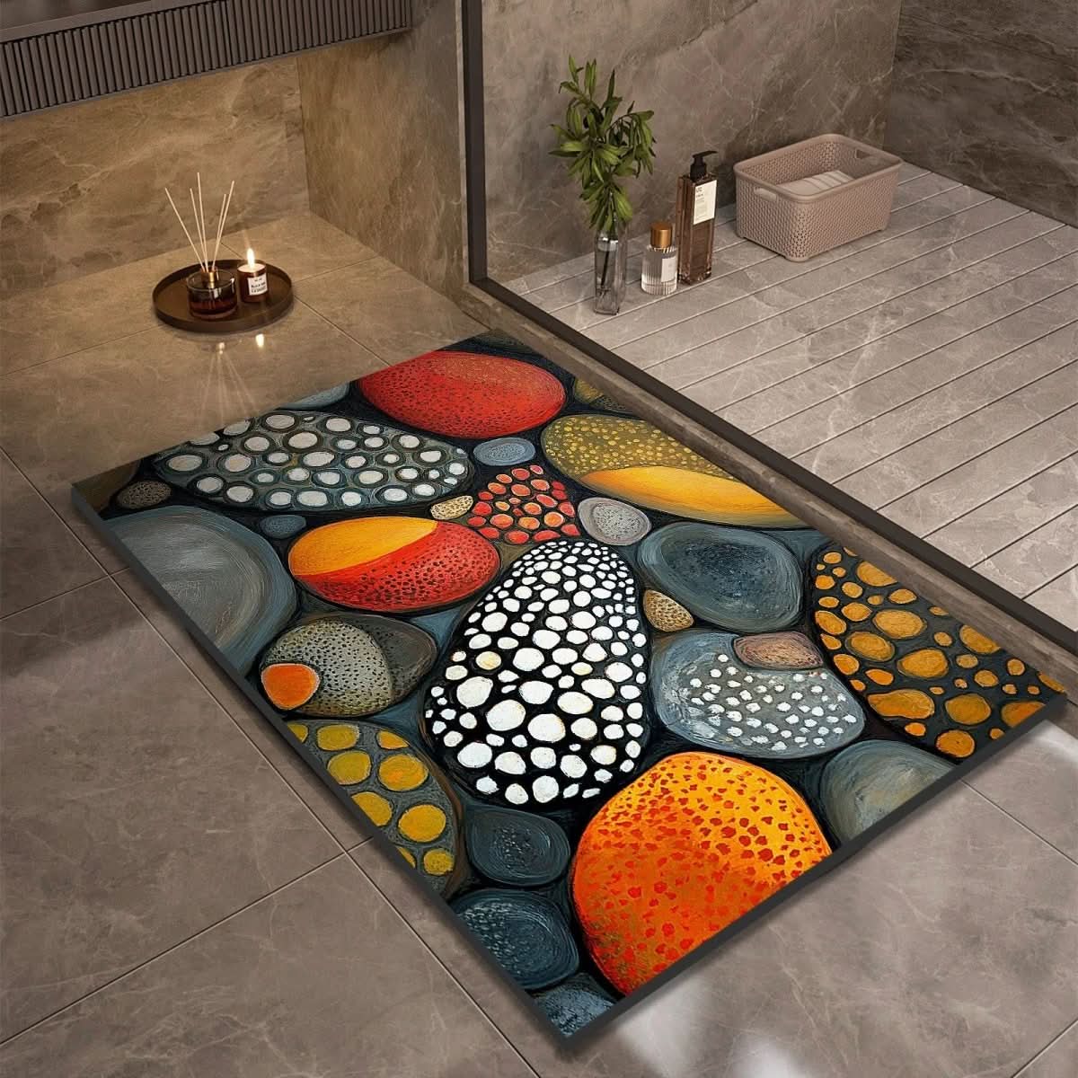 Bath Mat | Fast Dry Water Absorption | Non Slip Floor Grip | AquaSoft - Image 22