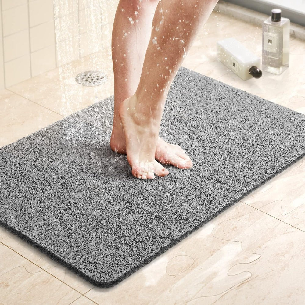 Bath Mat | Prevent Slips in Bathroom | Quick Dry Drain Design | FreshGrip - Image 2