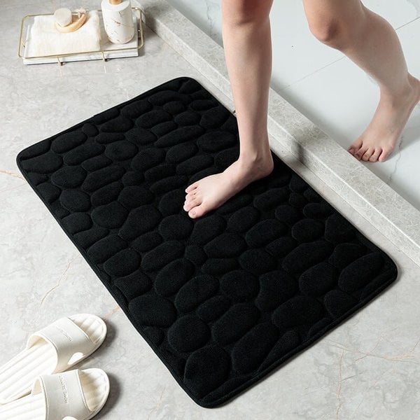 Bathroom Mat | Ultra Soft Pebble Texture | Fast Absorbing | Non-Slip Base | Pebblify - Image 11