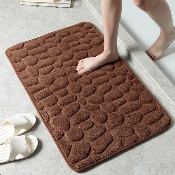 Bathroom Mat | Ultra Soft Pebble Texture | Fast Absorbing | Non-Slip Base | Pebblify - Image 12