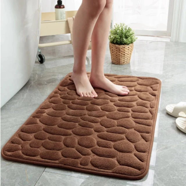 Bathroom Mat | Ultra Soft Pebble Texture | Fast Absorbing | Non-Slip Base | Pebblify - Image 7