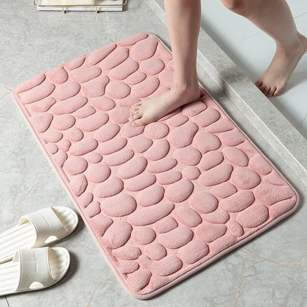 Bathroom Mat | Ultra Soft Pebble Texture | Fast Absorbing | Non-Slip Base | Pebblify - Image 9