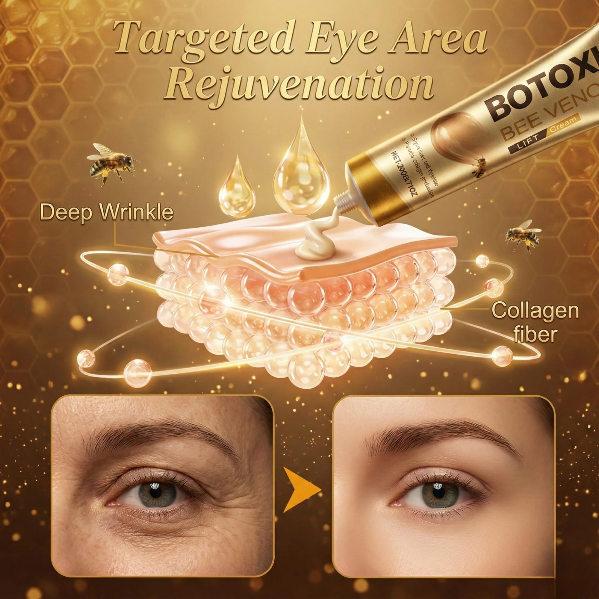 Bee Venom Face Cream | Firming Youth Care | Wrinkle Smoothing | Apiluxe - Image 7