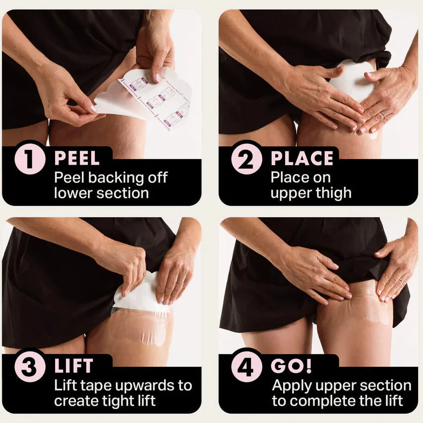 Body Skin Tape | Instant Lift & Firming | Invisible Hold | Sweatproof Support | Élevare - Image 8