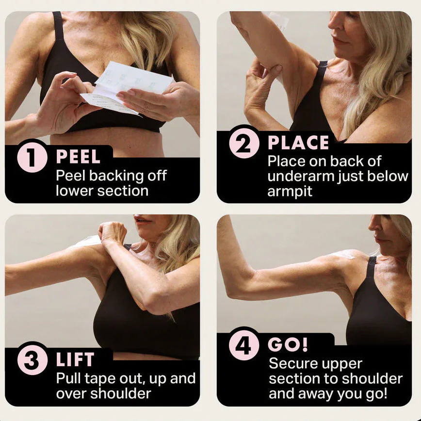 Body Skin Tape | Instant Lift & Firming | Invisible Hold | Sweatproof Support | Élevare - Image 9