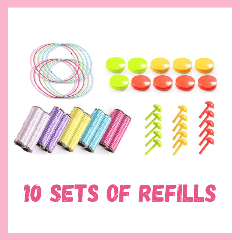 Braided Bracelet Craft Kit | Creative Skill Development | Craft Together | Child-Friendly | BraidoCraft - Image 6