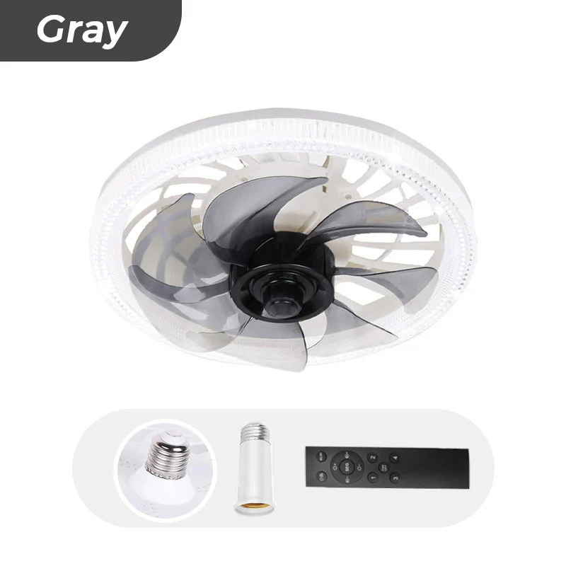 BreezeLite™ - 2-in-1 Quiet Adjustable Fan Lamp with Remote Control - Image 13
