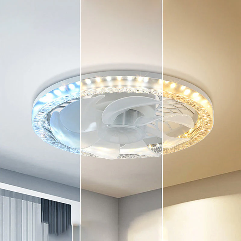 BreezeLite™ - 2-in-1 Quiet Adjustable Fan Lamp with Remote Control - Image 5