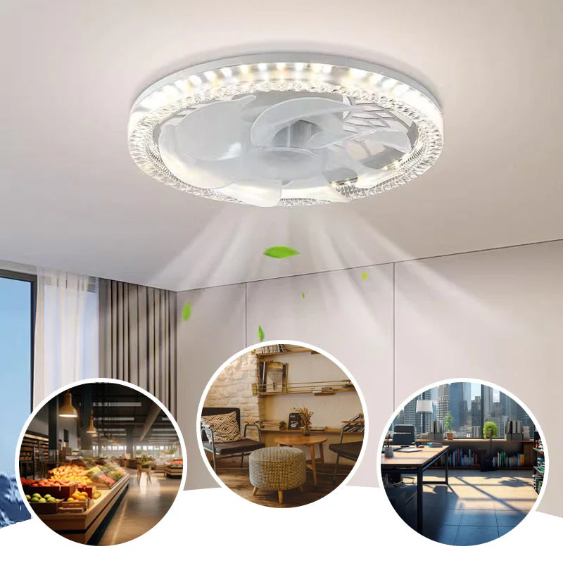 BreezeLite™ - 2-in-1 Quiet Adjustable Fan Lamp with Remote Control - Image 6