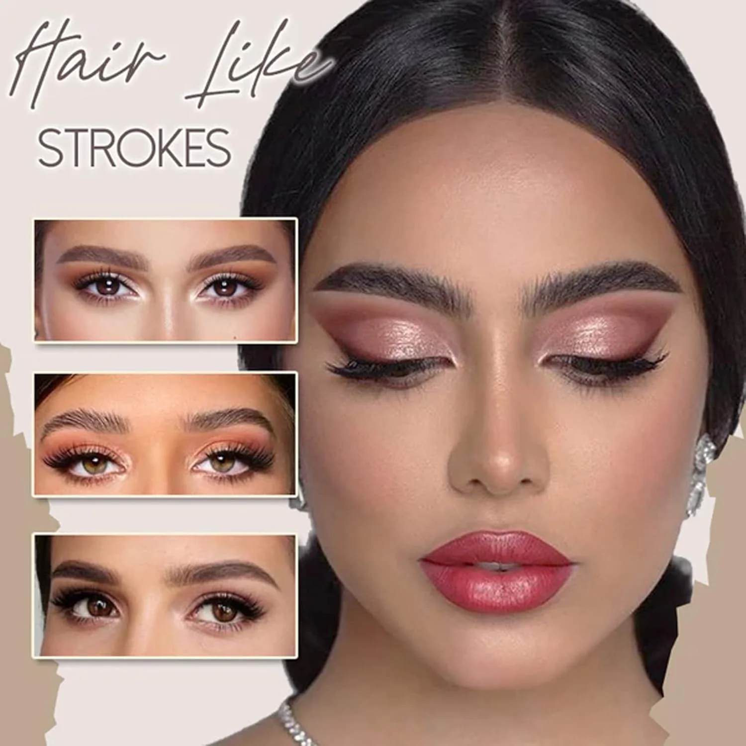 1+1 FREE | BrowElegance™ Effortless, Full Eyebrows That Last All Day Without Smudging - Image 3