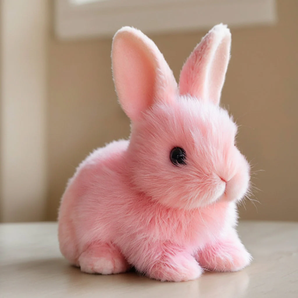 Bunny Plush Toy | Realistic Hopping Action | Plush Sound-Activated Pet | Hoplet - Image 3