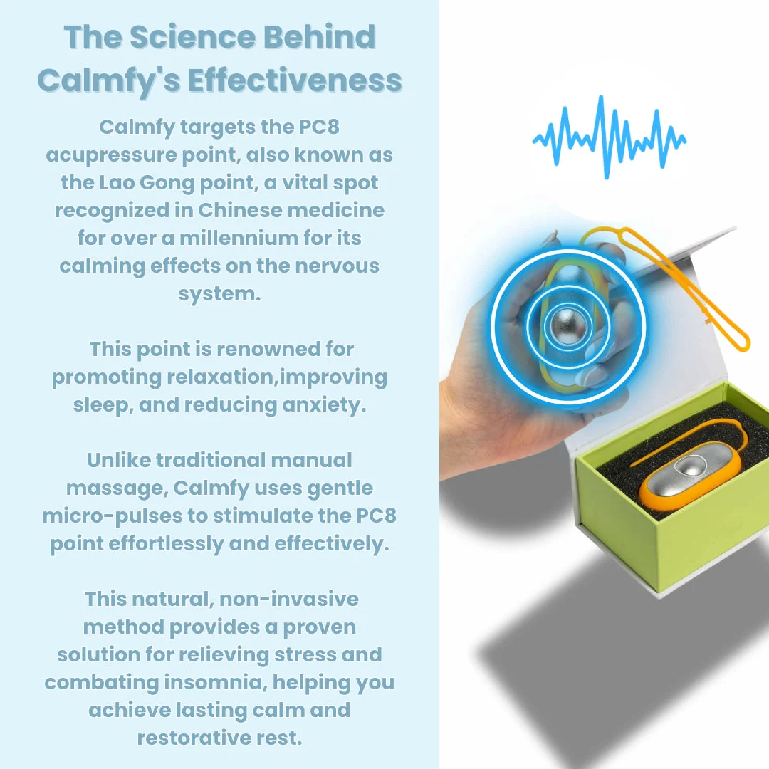 Calmfy™ Microcurrent Chill Pod — Quickly Reduces Stress for Deep Sleep and Clear Focus - Image 7