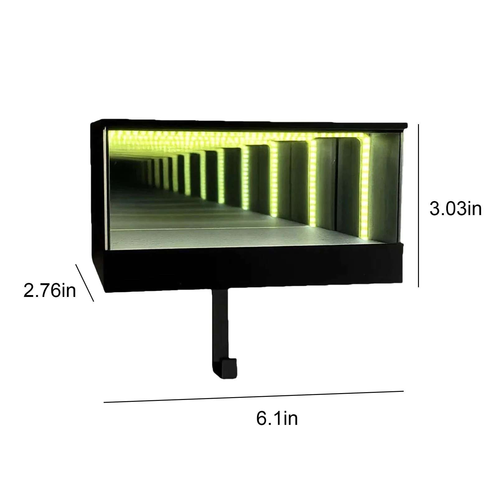Car Key Holder | Infinity LED Wall mount | KeyTunnel - Image 4
