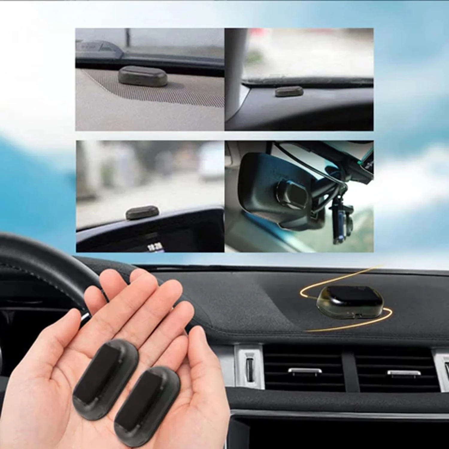 Car Windshield Defroster | Ice Removal Without Scraping | Solar Powered Heating Device| Frostex - Image 3