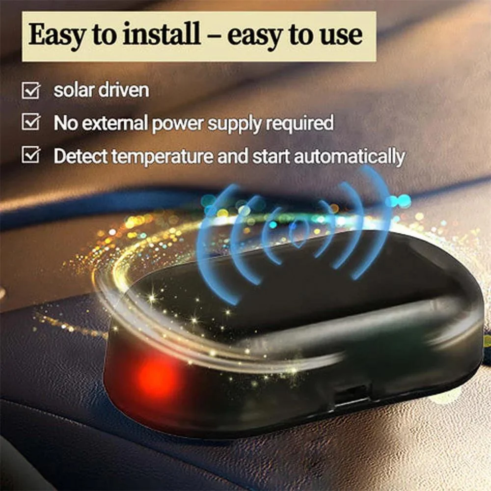 Car Windshield Defroster | Ice Removal Without Scraping | Solar Powered Heating Device| Frostex - Image 5