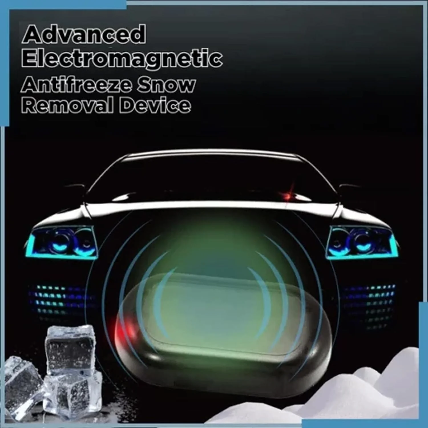 Car Windshield Defroster | Ice Removal Without Scraping | Solar Powered Heating Device| Frostex - Image 7