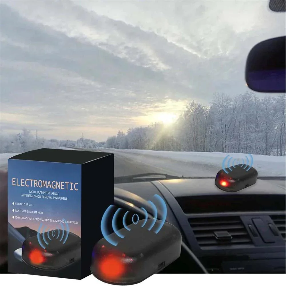 Car Windshield Defroster | Ice Removal Without Scraping | Solar Powered Heating Device| Frostex - Image 9