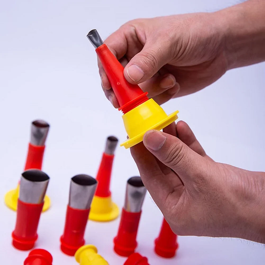 Caulking Nozzle Tool Set | Anti-Drip Design | Professional Seal Finish | Universal Integrated Rubber Nozzle Tool Set - Image 10