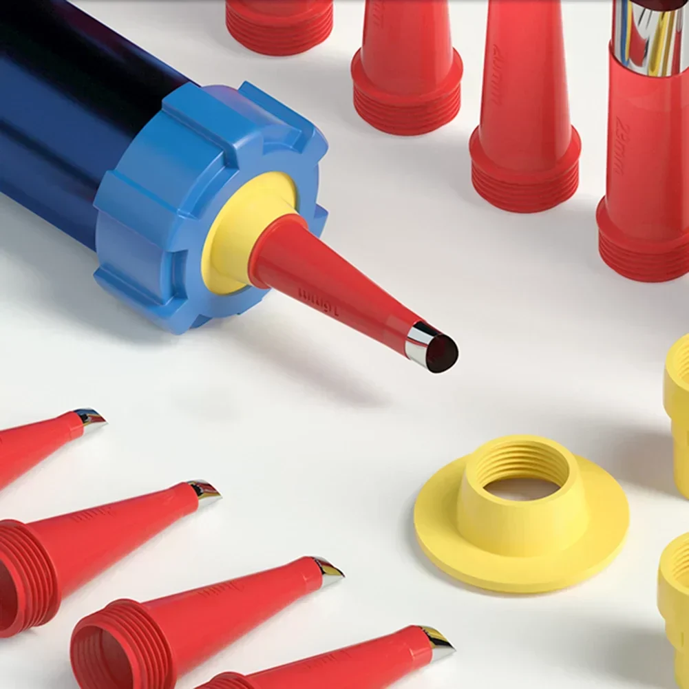 Caulking Nozzle Tool Set | Anti-Drip Design | Professional Seal Finish | Universal Integrated Rubber Nozzle Tool Set - Image 7