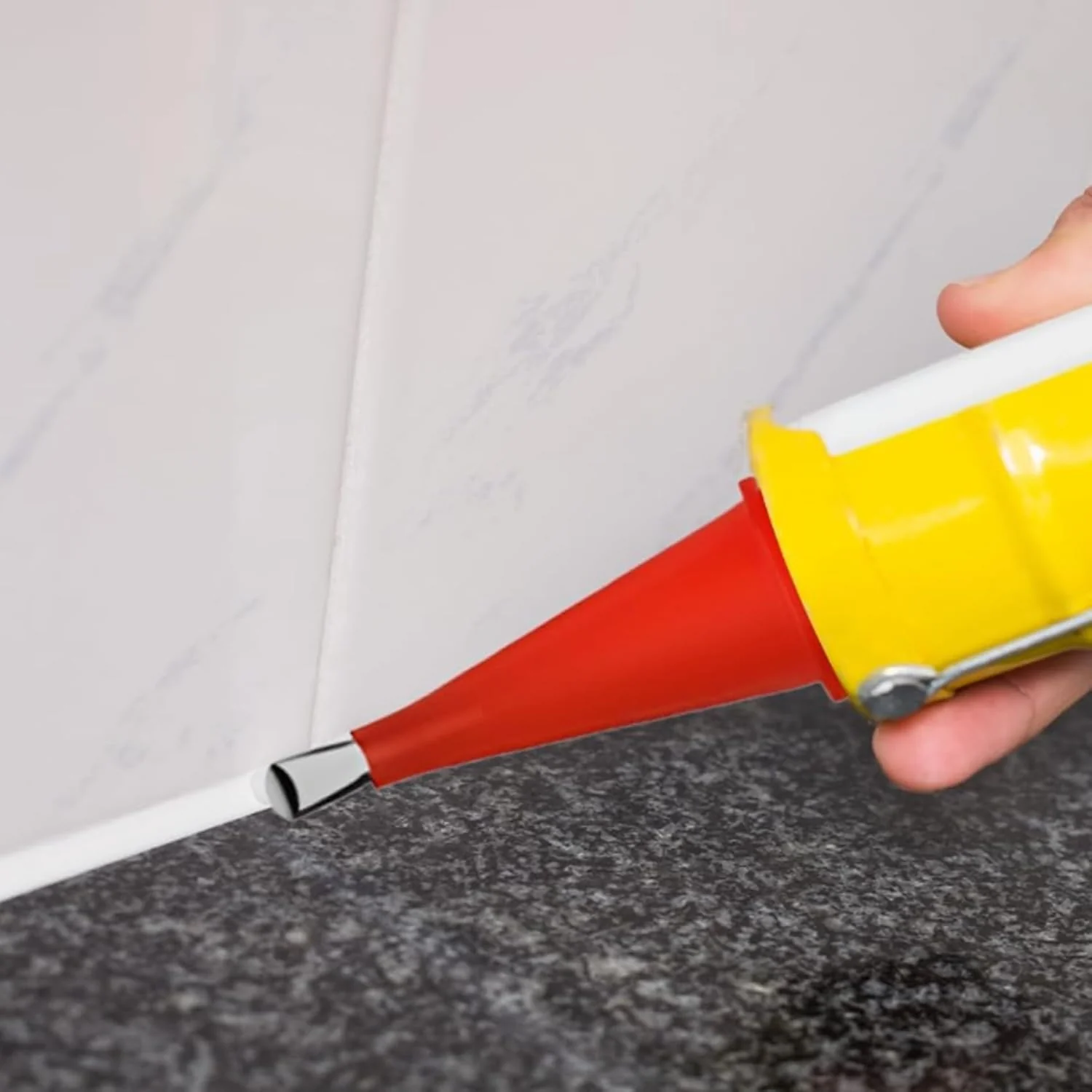 Caulking Nozzle Tool Set | Anti-Drip Design | Professional Seal Finish | Universal Integrated Rubber Nozzle Tool Set - Image 8