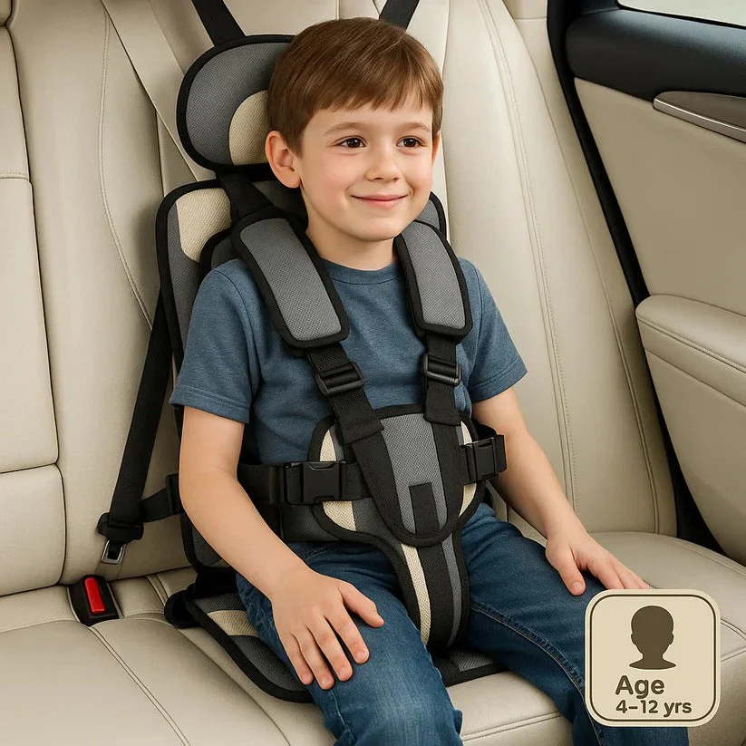 Child Car Seat | Travel Booster Seat | Compact Foldable Safety Support | SafeFold - Image 12