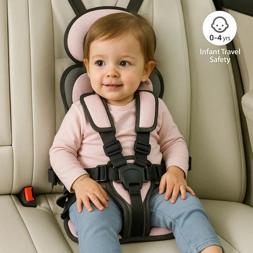 Child Car Seat | Travel Booster Seat | Compact Foldable Safety Support | SafeFold - Image 7