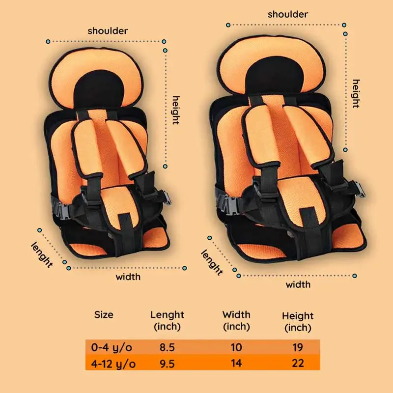 Child Protection Car Cushion Seat | Safer Car Rides | Safety Harness | SafeSprint - Image 7