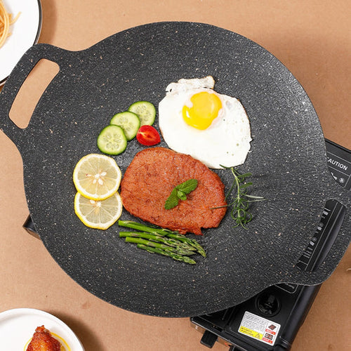 CookEase™ Non-Stick Korean Grill Pan — Effortless Cooking, Juicy Meals, No Mess Every Time - Image 2