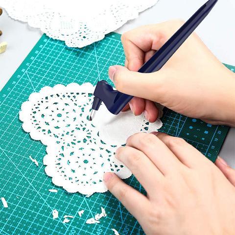 Craft Cutting Pen | 360° Rotating Blade | Safe Precision | Creative Hobby Tool | BladeMaster - Image 4