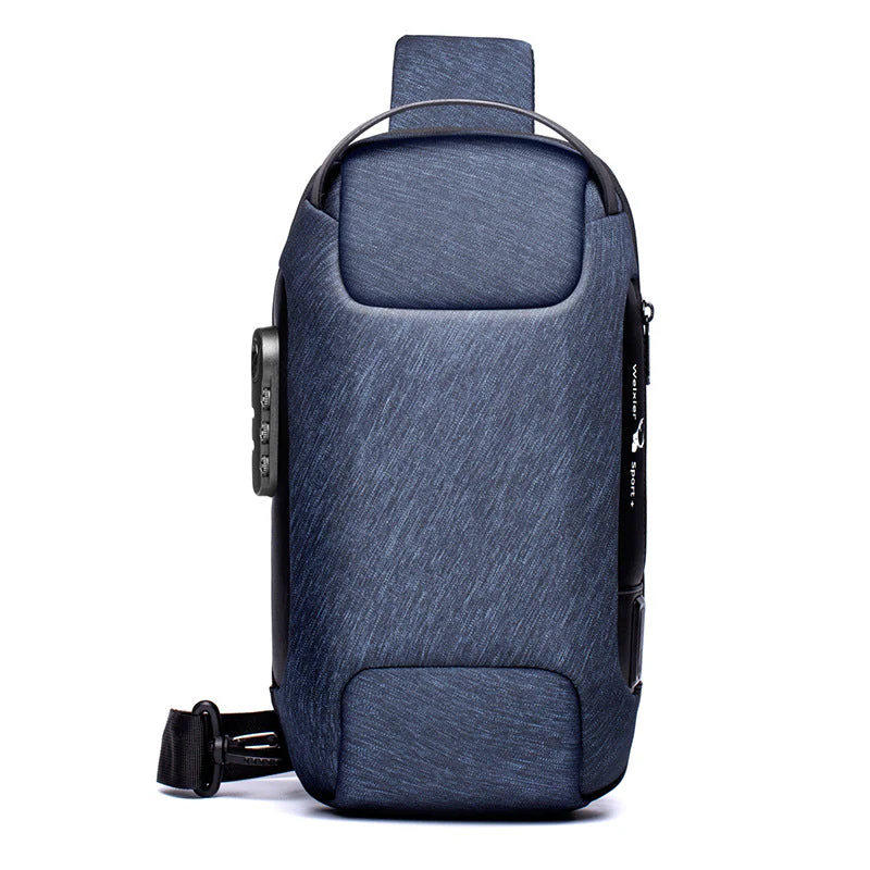 Crossbody Bag | Anti-theft Design | USB Charging Port | Water-repellent | SecureX - Image 12