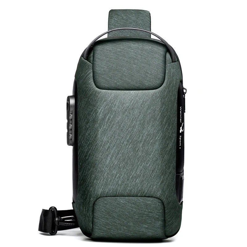 Crossbody Bag | Anti-theft Design | USB Charging Port | Water-repellent | SecureX - Image 13
