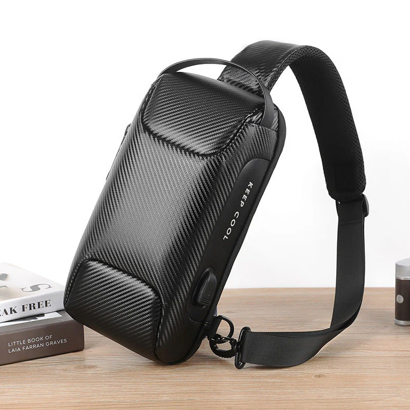 Crossbody Bag | Anti-theft Design | USB Charging Port | Water-repellent | SecureX - Image 6