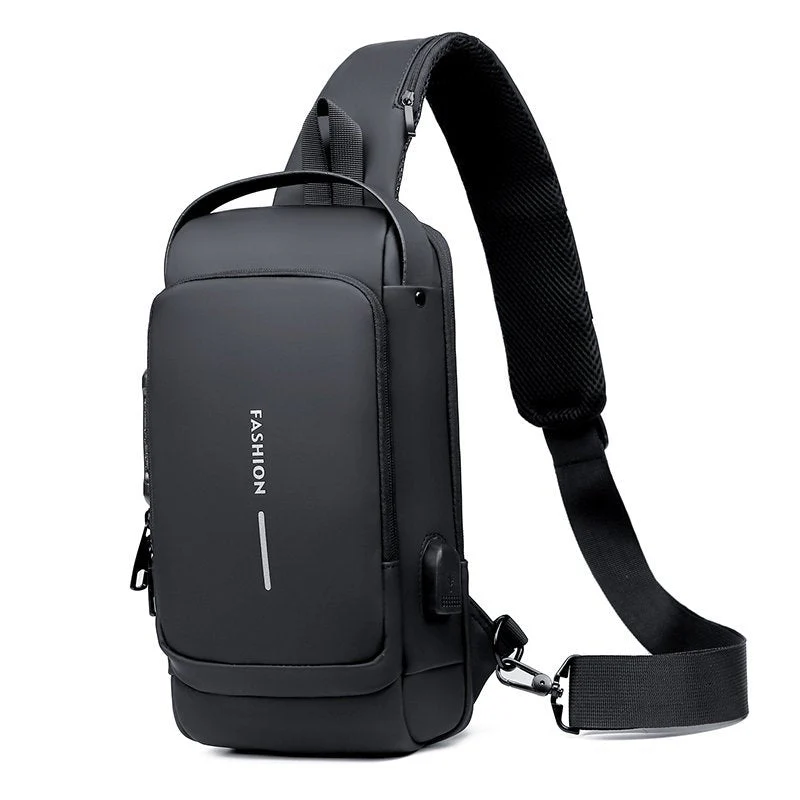 Crossbody Bag | Anti-theft Design | USB Charging Port | Water-repellent | SecureX - Image 8